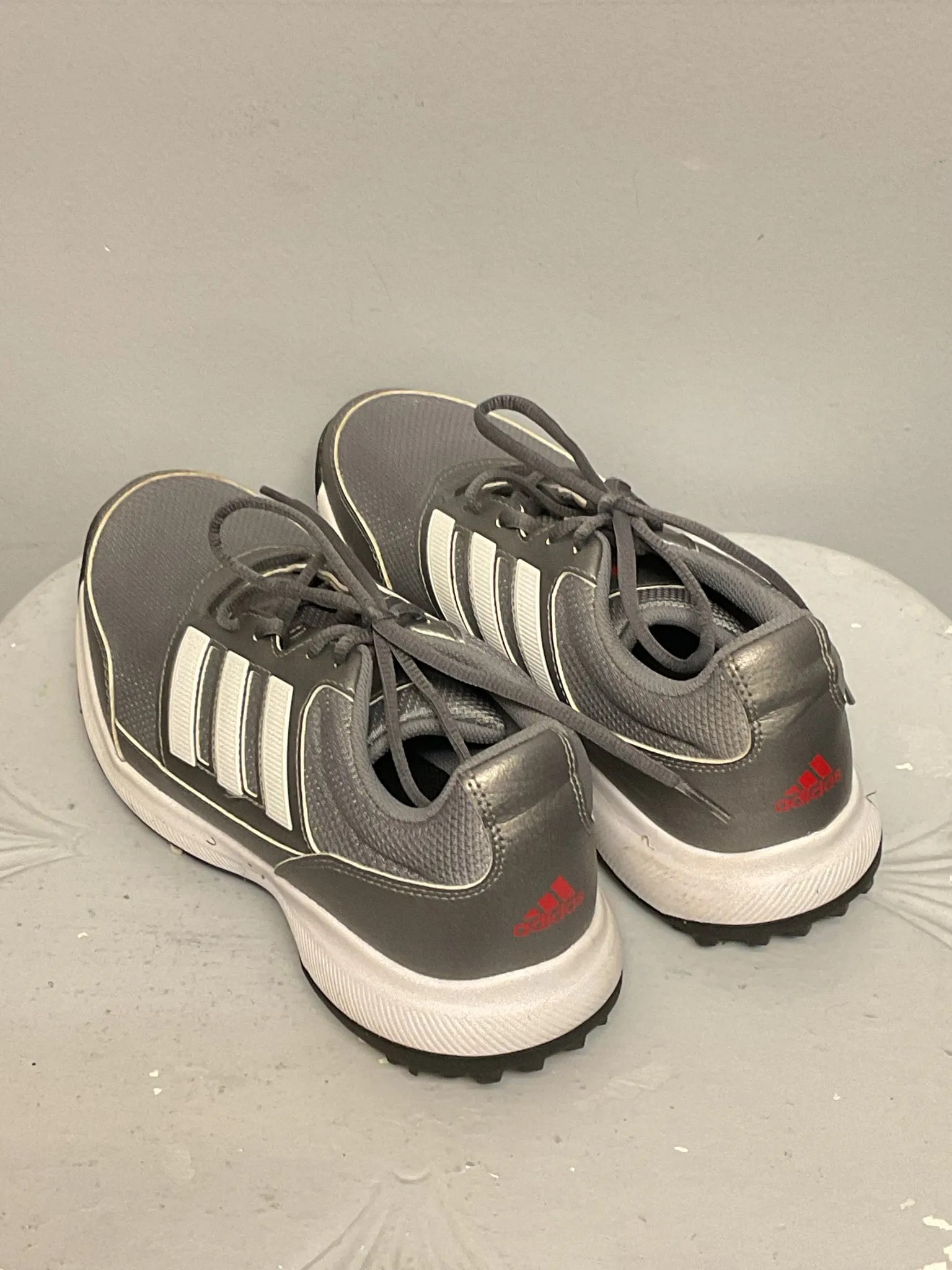 Adidas Child Shoe Size 8 Gray Shoes