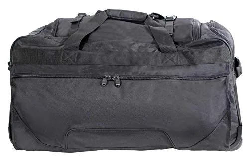 adidas unisex-adult Wheel Bag, Black, ONE SIZE