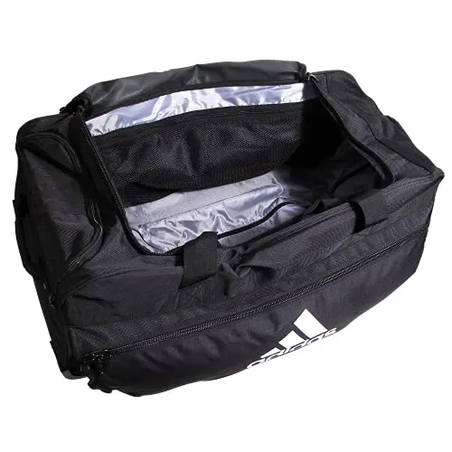 adidas unisex-adult Wheel Bag, Black, ONE SIZE