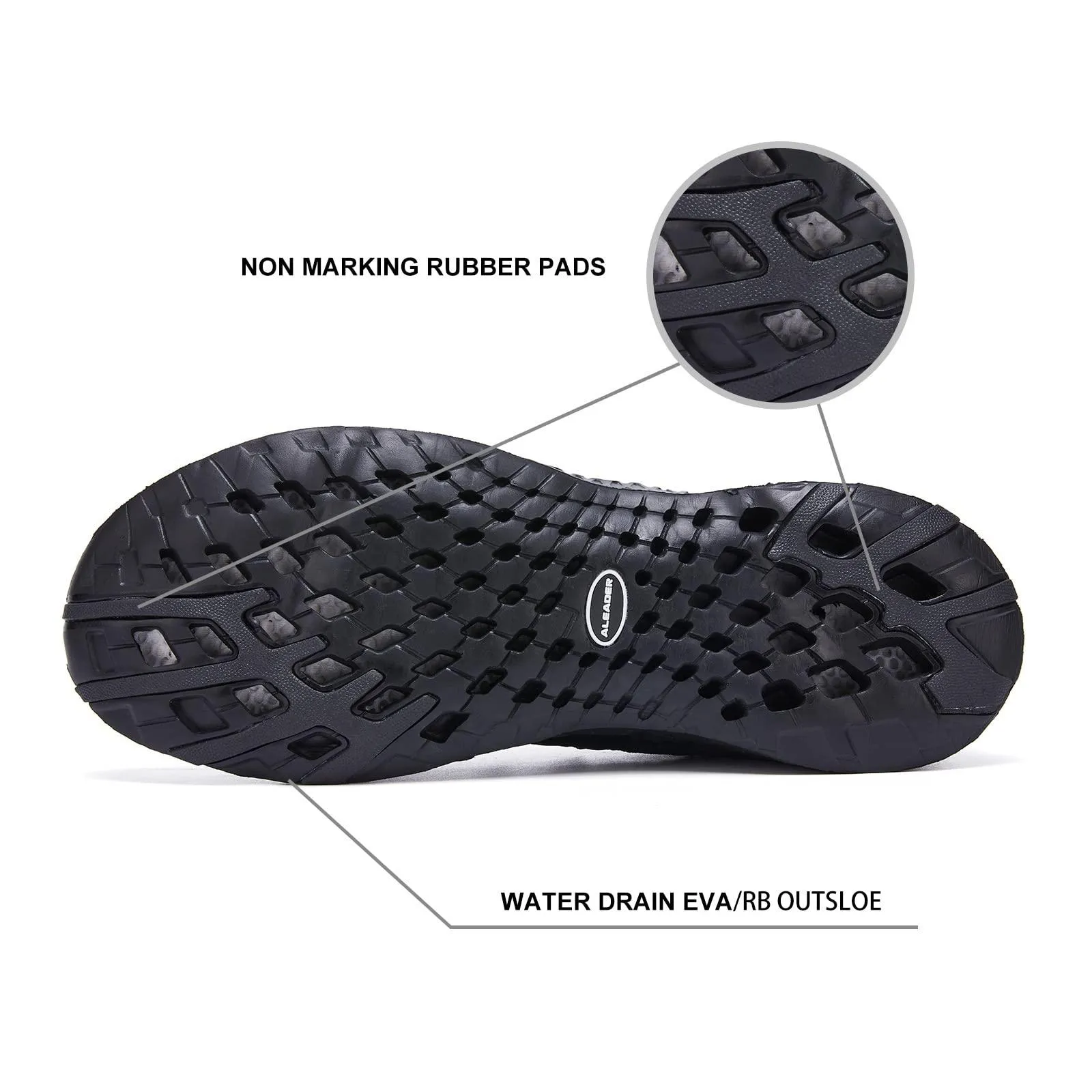 Aleader Men's Xdrain Venture Water Shoes