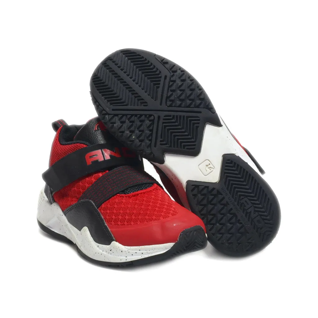And 1 Sport Shoes Fabric Red Colour For Kids