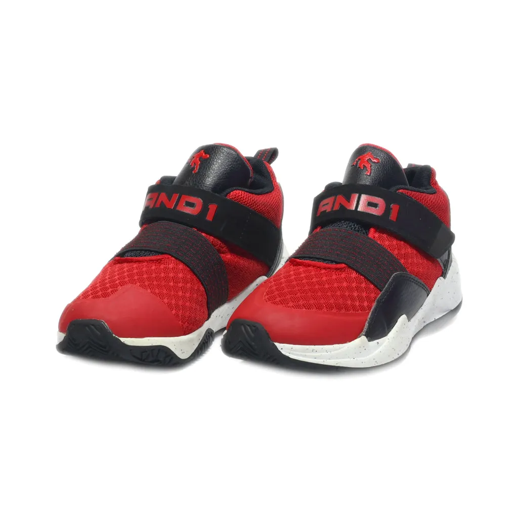 And 1 Sport Shoes Fabric Red Colour For Kids