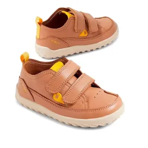 Bobux IW Iwalk Dawn Toddlers Leather Sneaker Sandstorm Tan 654303