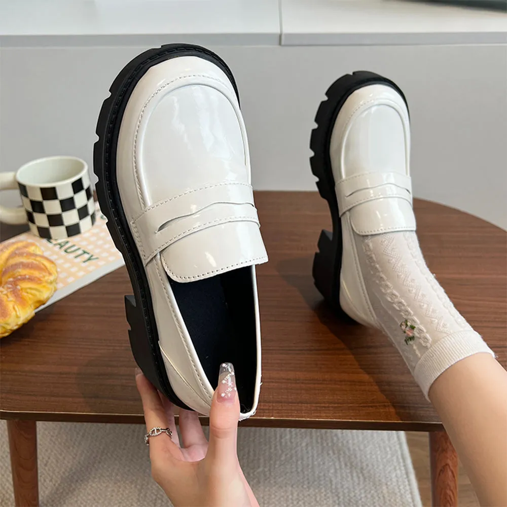 British Style Punk Platform Shoes