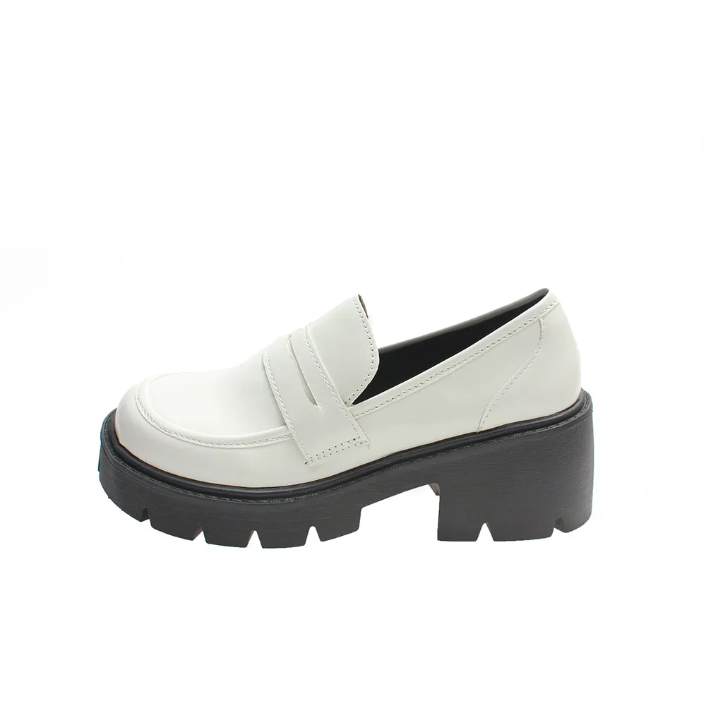 British Style Punk Platform Shoes