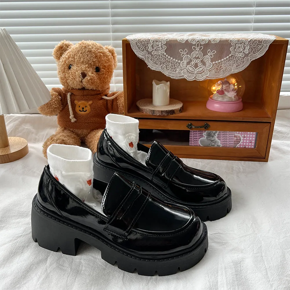 British Style Punk Platform Shoes