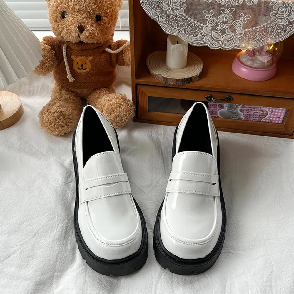 British Style Punk Platform Shoes