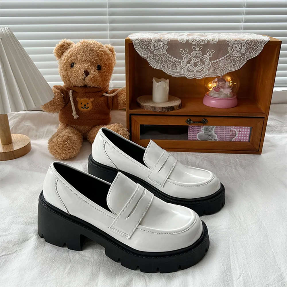 British Style Punk Platform Shoes