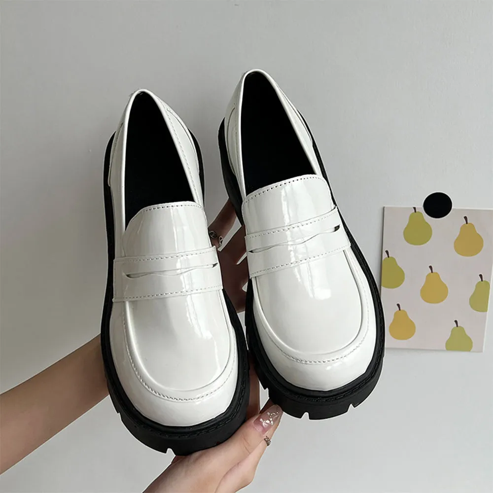 British Style Punk Platform Shoes