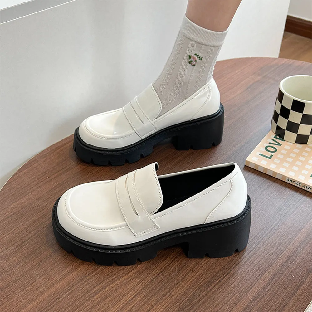 British Style Punk Platform Shoes