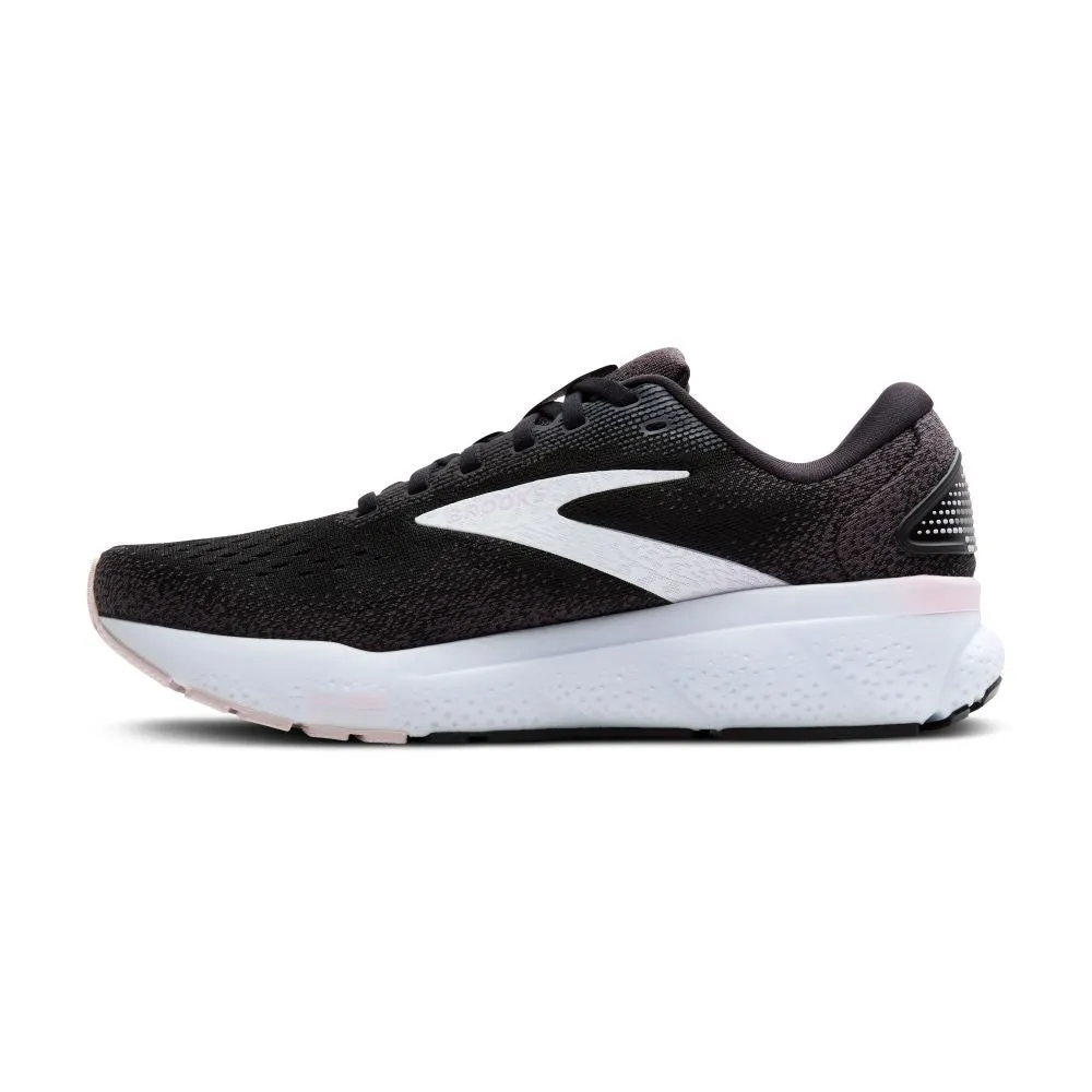 'Brooks' Women's Ghost 16 - Black / White / Orchid Ice