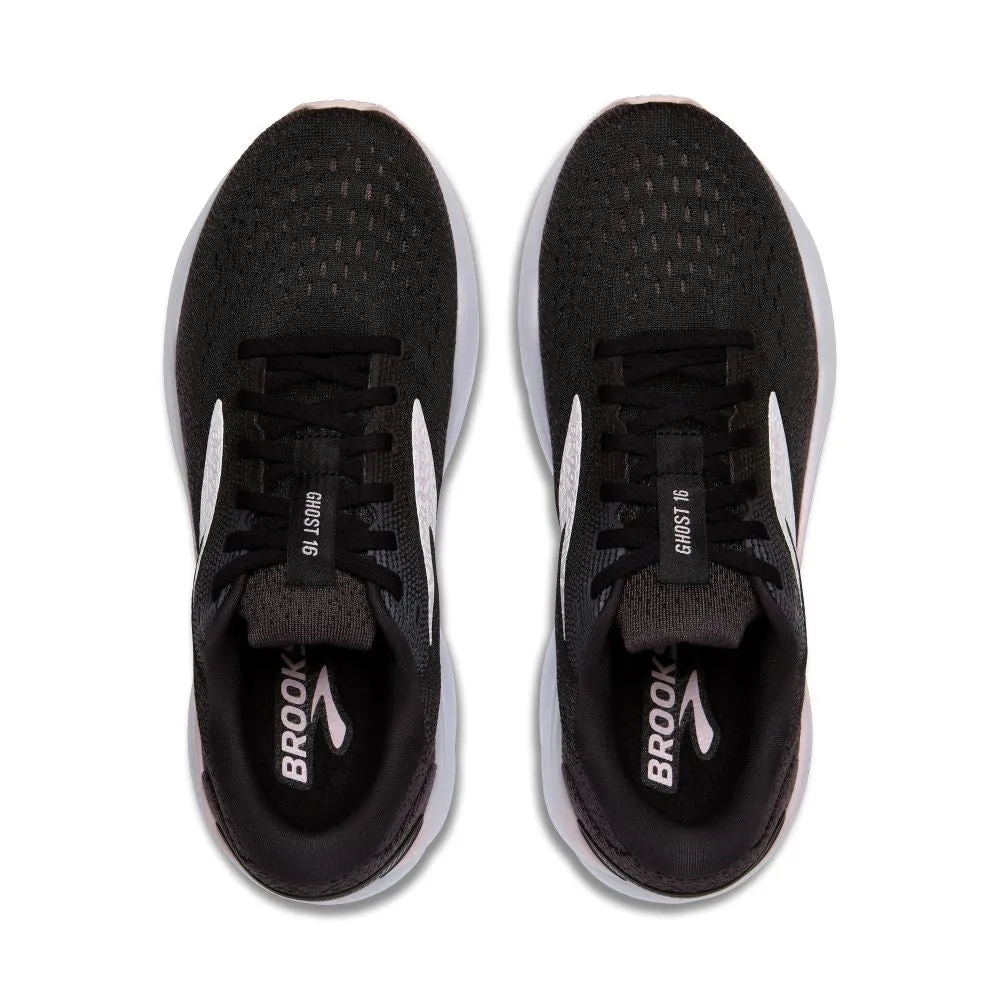 'Brooks' Women's Ghost 16 - Black / White / Orchid Ice