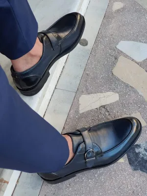 Catania Navy Blue Sardinelli Classic Shoes