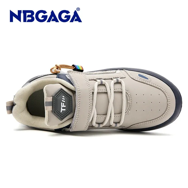 Children Sneakers Boys Shoes Leather Flat Kids Shoes for Lightweight