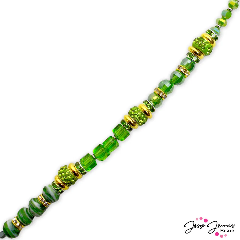 Color Classics Bead Strand in Saint's Green