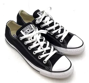 Converse Men's Chuck Taylor All-Star Classic Black White Athletic Shoes - Size 8