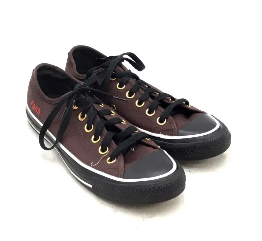 Converse Women's Chuck Taylor All Star Brown Pink Athletic Shoes - Sz 7 Lot Of 2