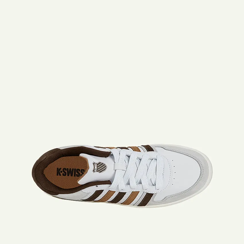 Court Palisades Men's Shoes - White/Toasted Coconut/Chocolate Brown