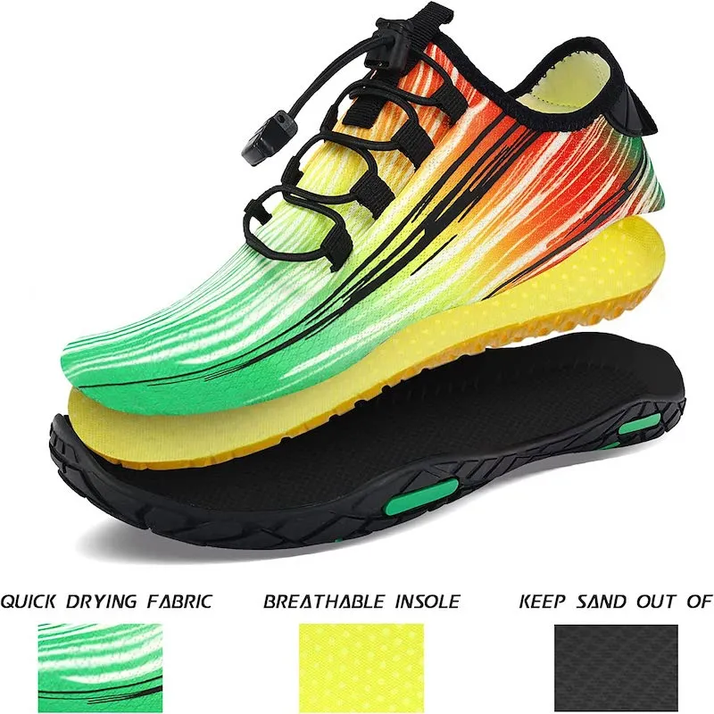 Cross Lace Unisex Aquatic Sports Shoes