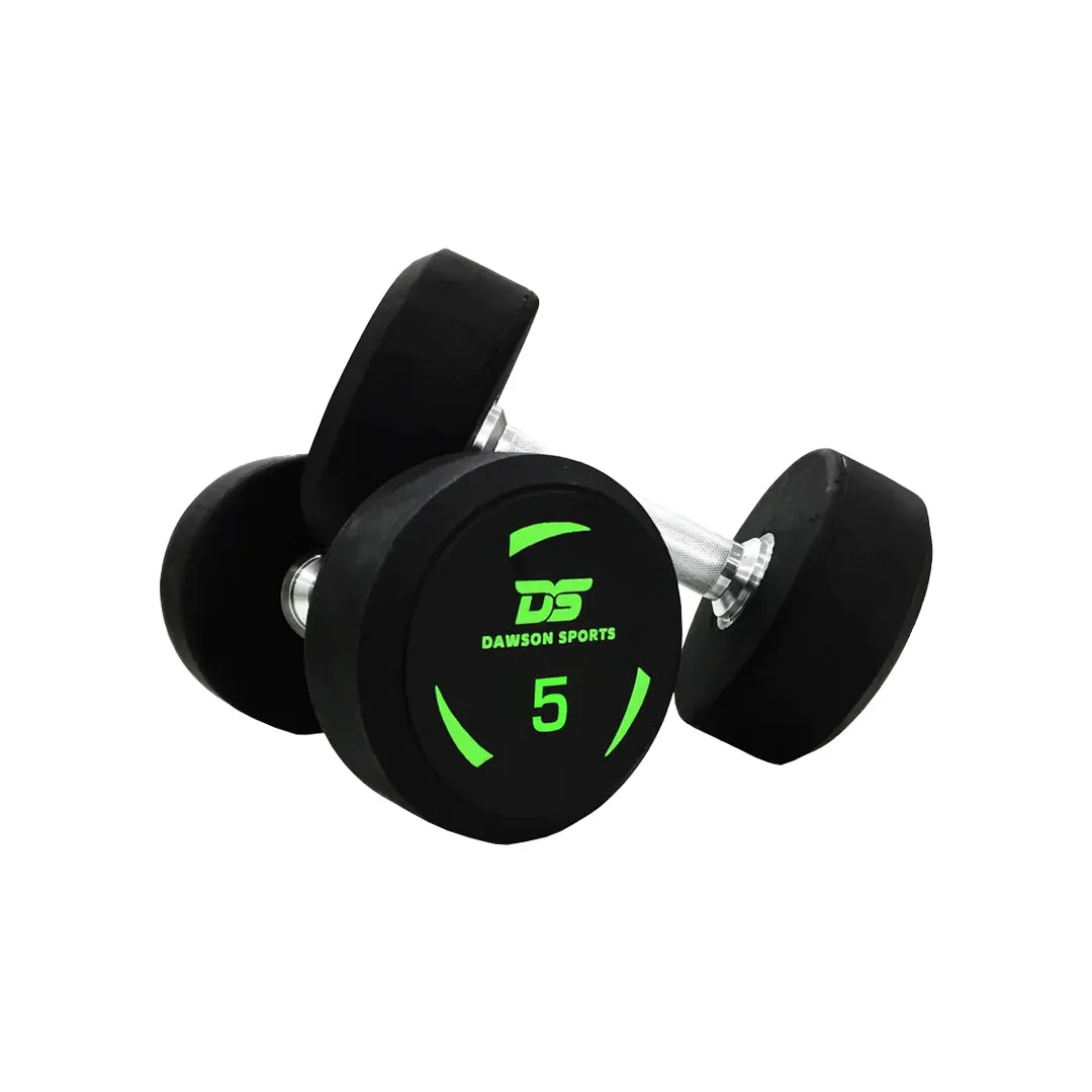 Dawson Sports TPU Coated Dumbbells - 5kg