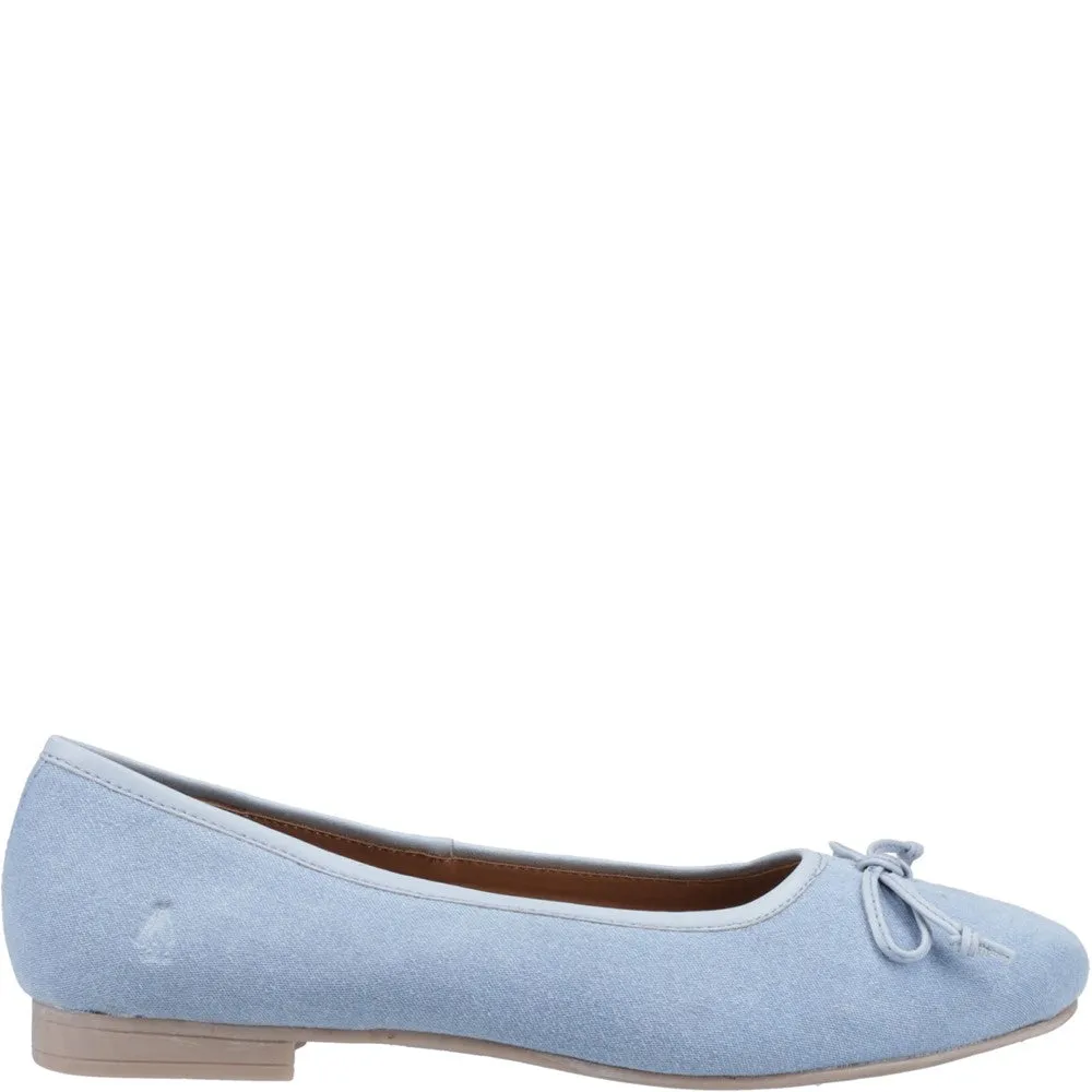 Denim Naomi Textile Ballerinas