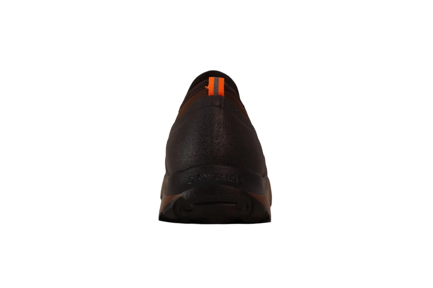 Dryshod Mens Evalusion Super Lightweight Brown Rubber Slip-On Shoes