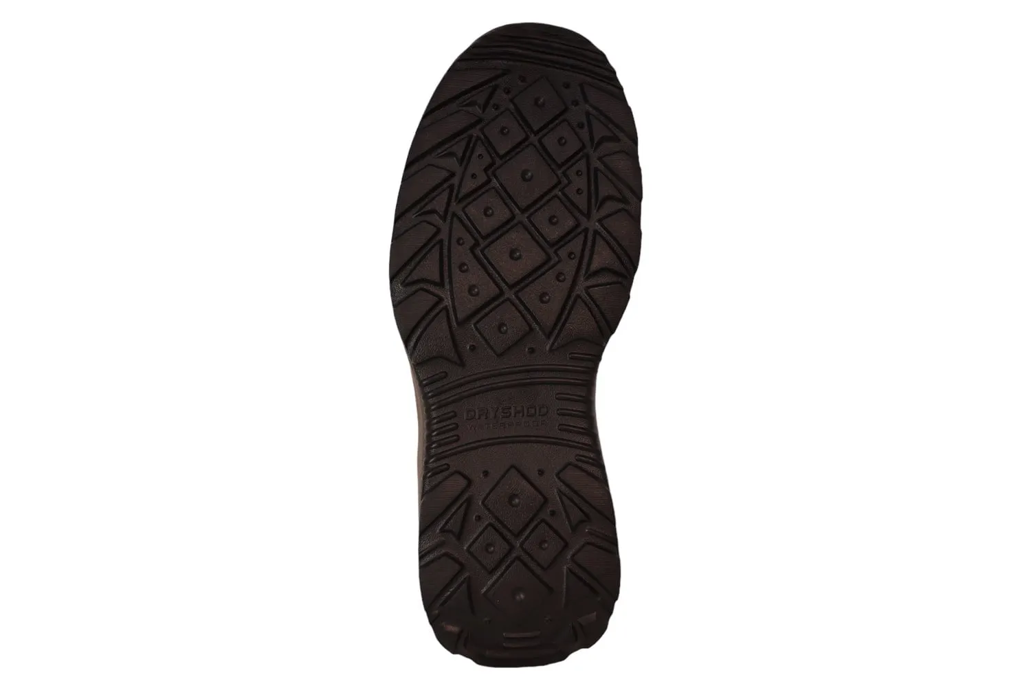 Dryshod Mens Evalusion Super Lightweight Brown Rubber Slip-On Shoes