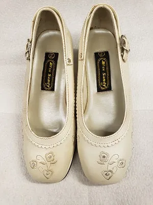 Faith -- Girl's Dress Shoe -- Bone