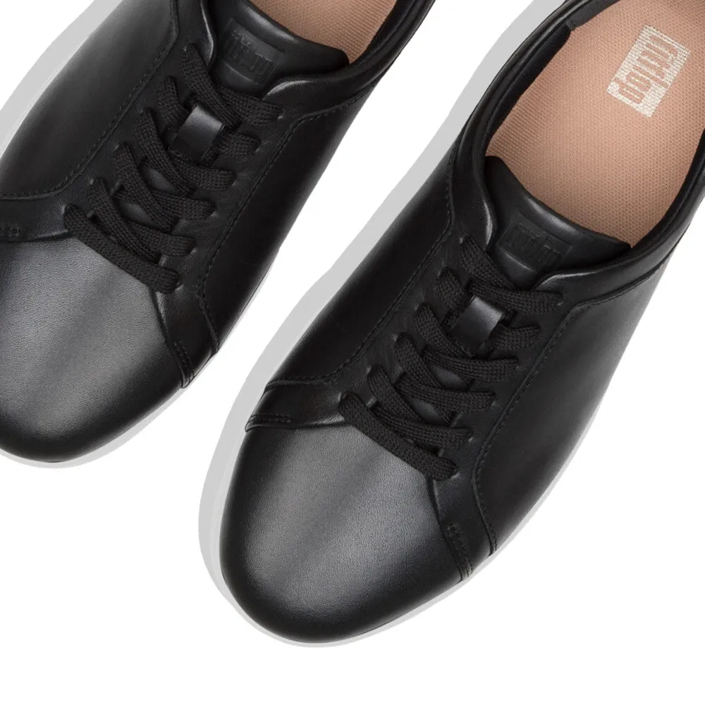 FitFlop Rally Leather Sneakers Black