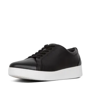 FitFlop Rally Leather Sneakers Black