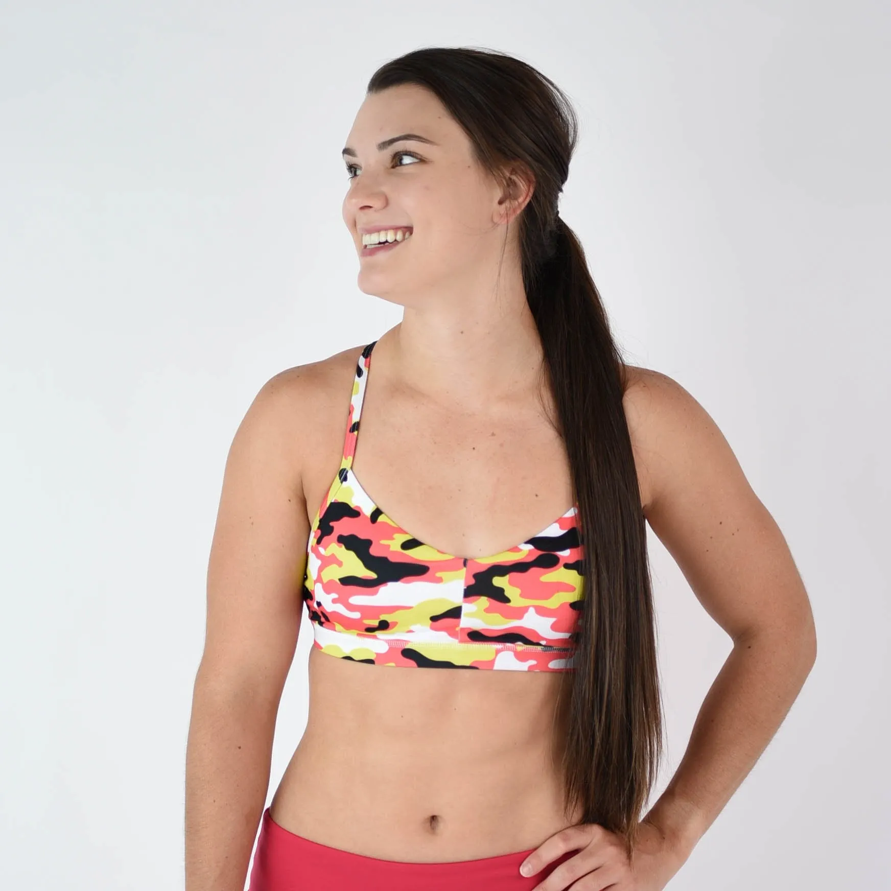 FLEO Reinette Sports Bra - Lolli Camo