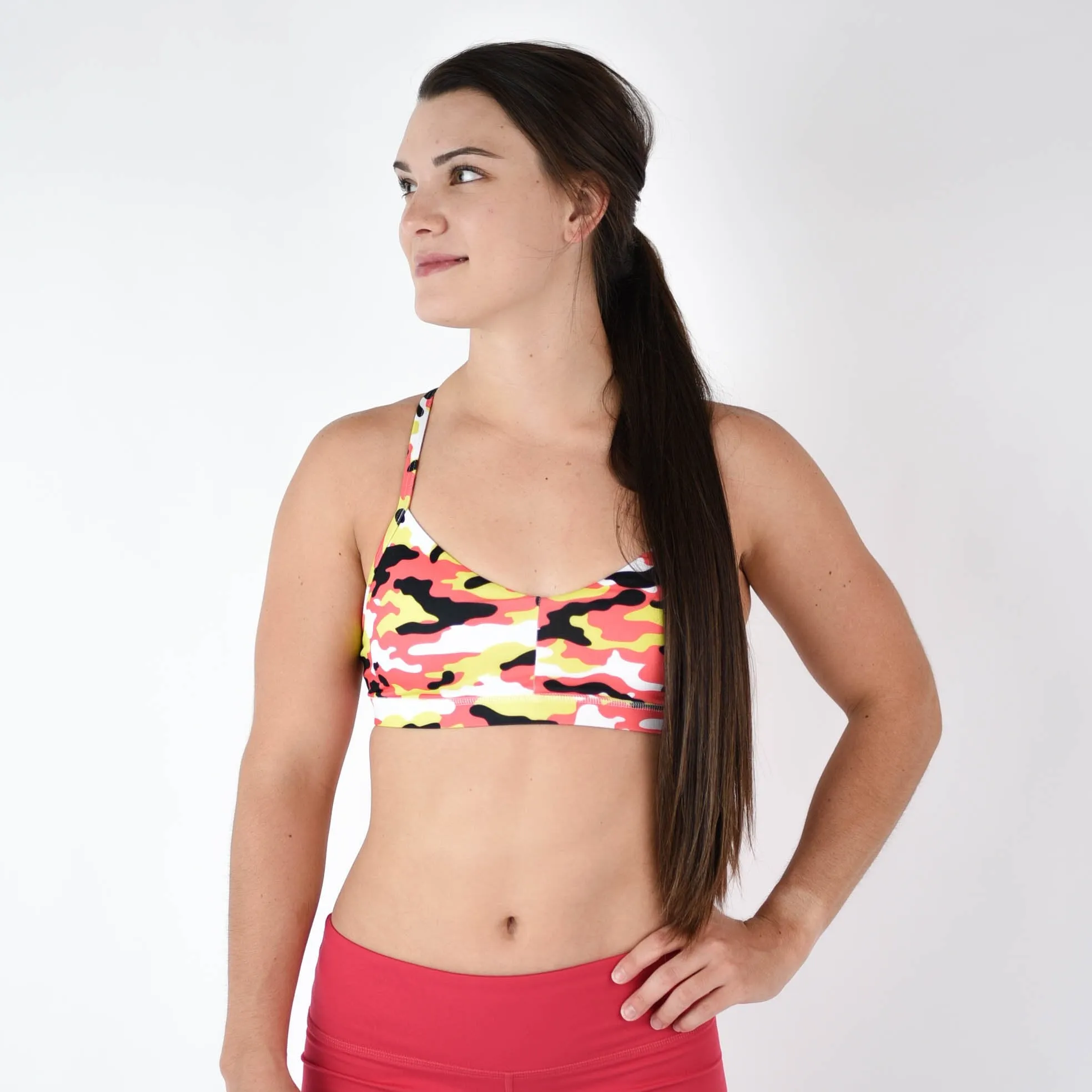 FLEO Reinette Sports Bra - Lolli Camo