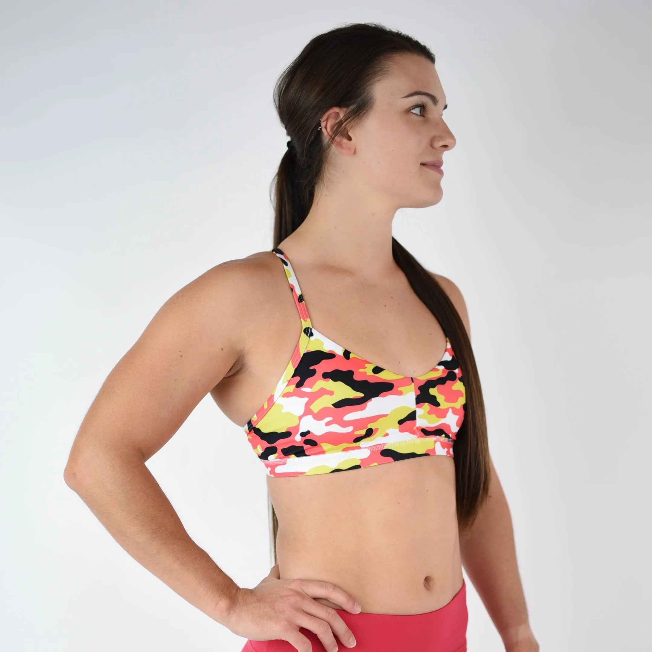 FLEO Reinette Sports Bra - Lolli Camo