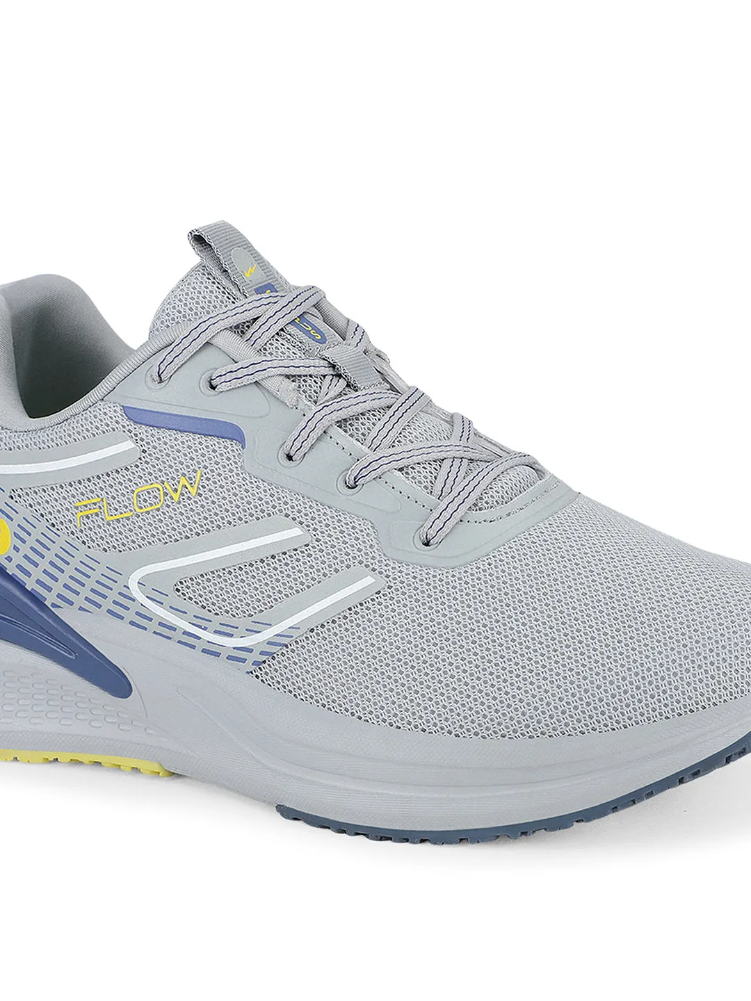 FLOW GLOW Grey Men's Sports Shoes