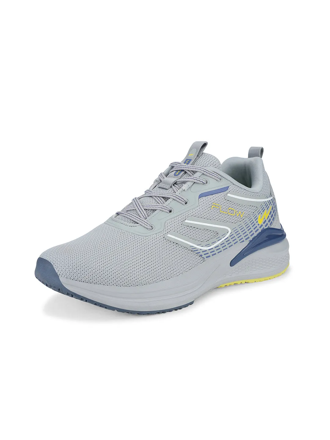 FLOW GLOW Grey Men's Sports Shoes