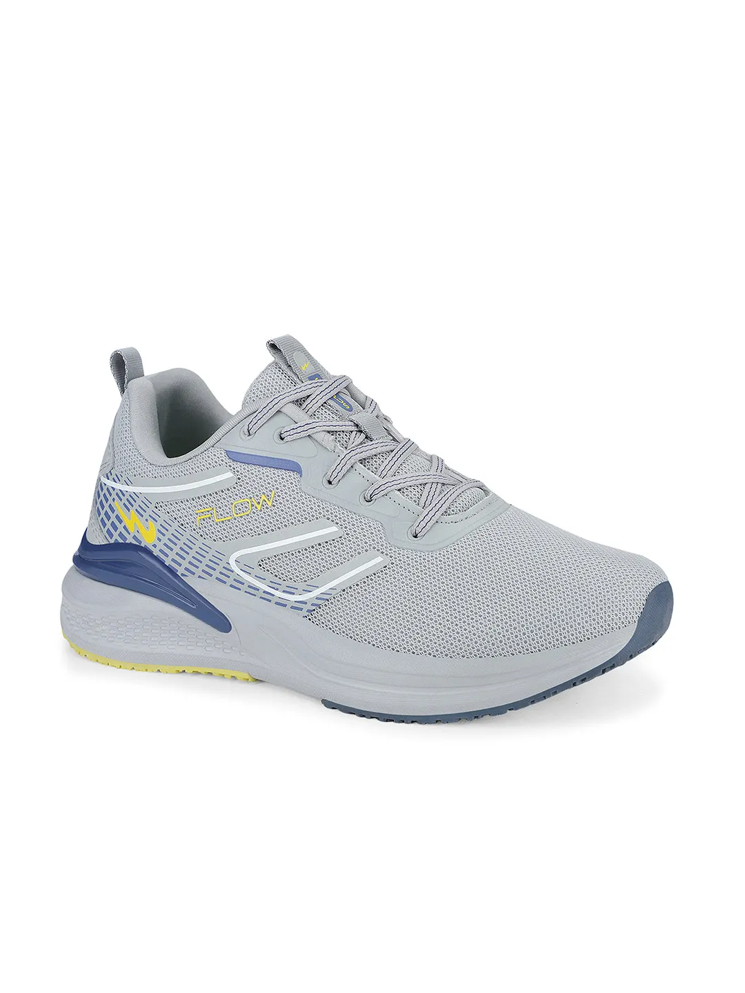 FLOW GLOW Grey Men's Sports Shoes