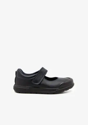 Girl's Navy Indestructibles School Shoes
