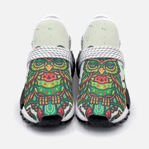 Green Owl Unisex Lightweight Custom shoes