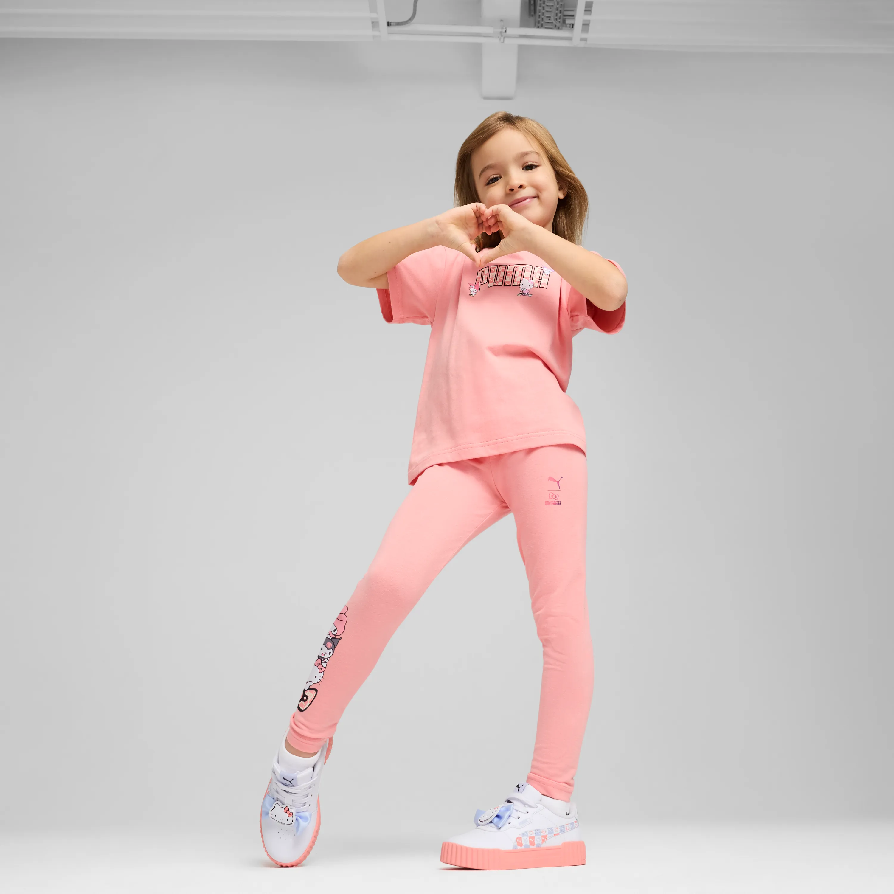 Hello Kitty and Friends x PUMA High-Waist Leggings (Pink Fruit)