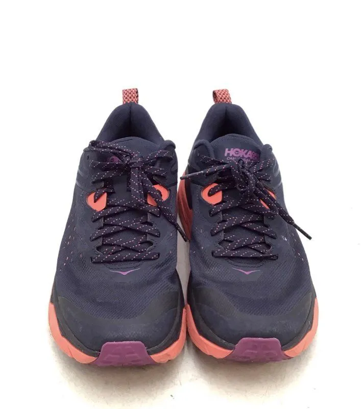 Hoka One One Women's Challenger ATR 6 Blue Orange Athletic Shoes - Size 10B