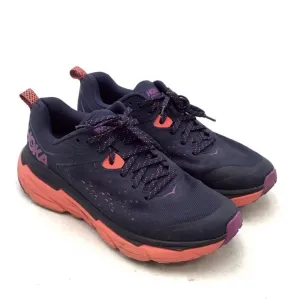 Hoka One One Women's Challenger ATR 6 Blue Orange Athletic Shoes - Size 10B
