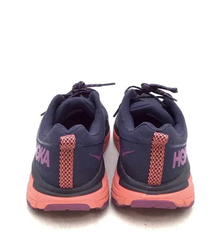 Hoka One One Women's Challenger ATR 6 Blue Orange Athletic Shoes - Size 10B