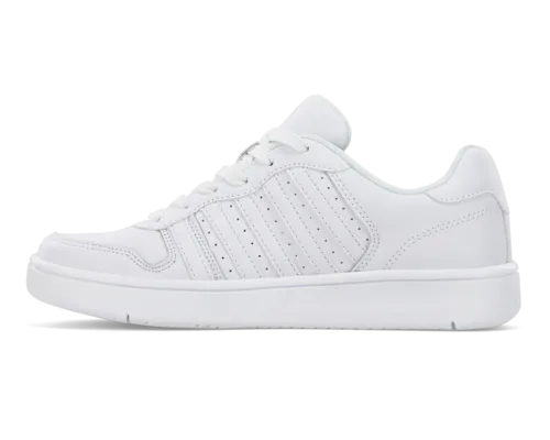 K-Swiss Men's Court Palisades White Gray Shoes