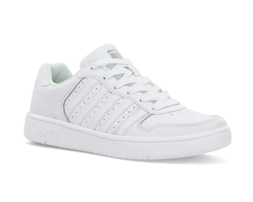 K-Swiss Men's Court Palisades White Gray Shoes