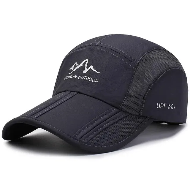 Lightweight Breathable and Foldable Golf Cap – Fushia