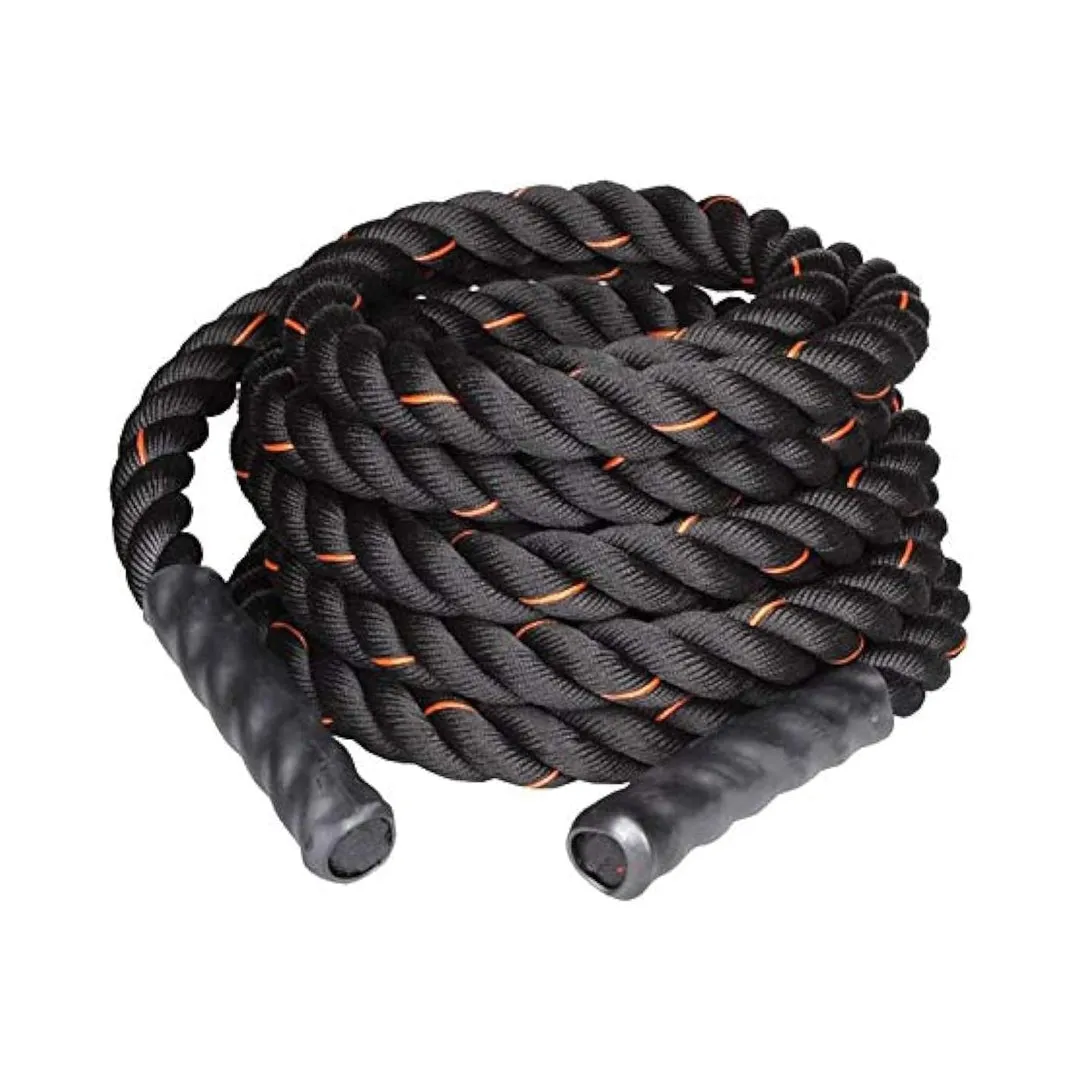 LiveUp Sports Battle Rope 9 MTR Black - LS3676