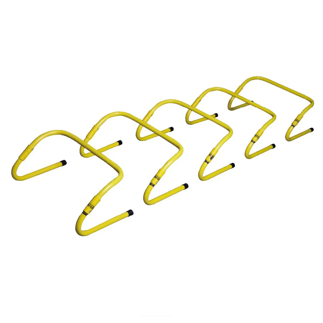 LiveUp Sports Quick Hurdles Yellow Adjustable - LS3682