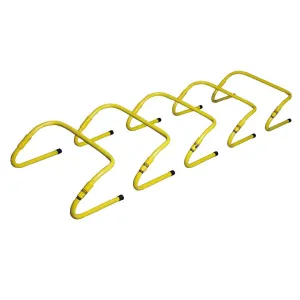 LiveUp Sports Quick Hurdles Yellow Adjustable - LS3682