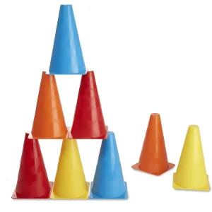 Melissa & Doug Set of 8 Colour Outdoor Activity Cones Play Age 3 