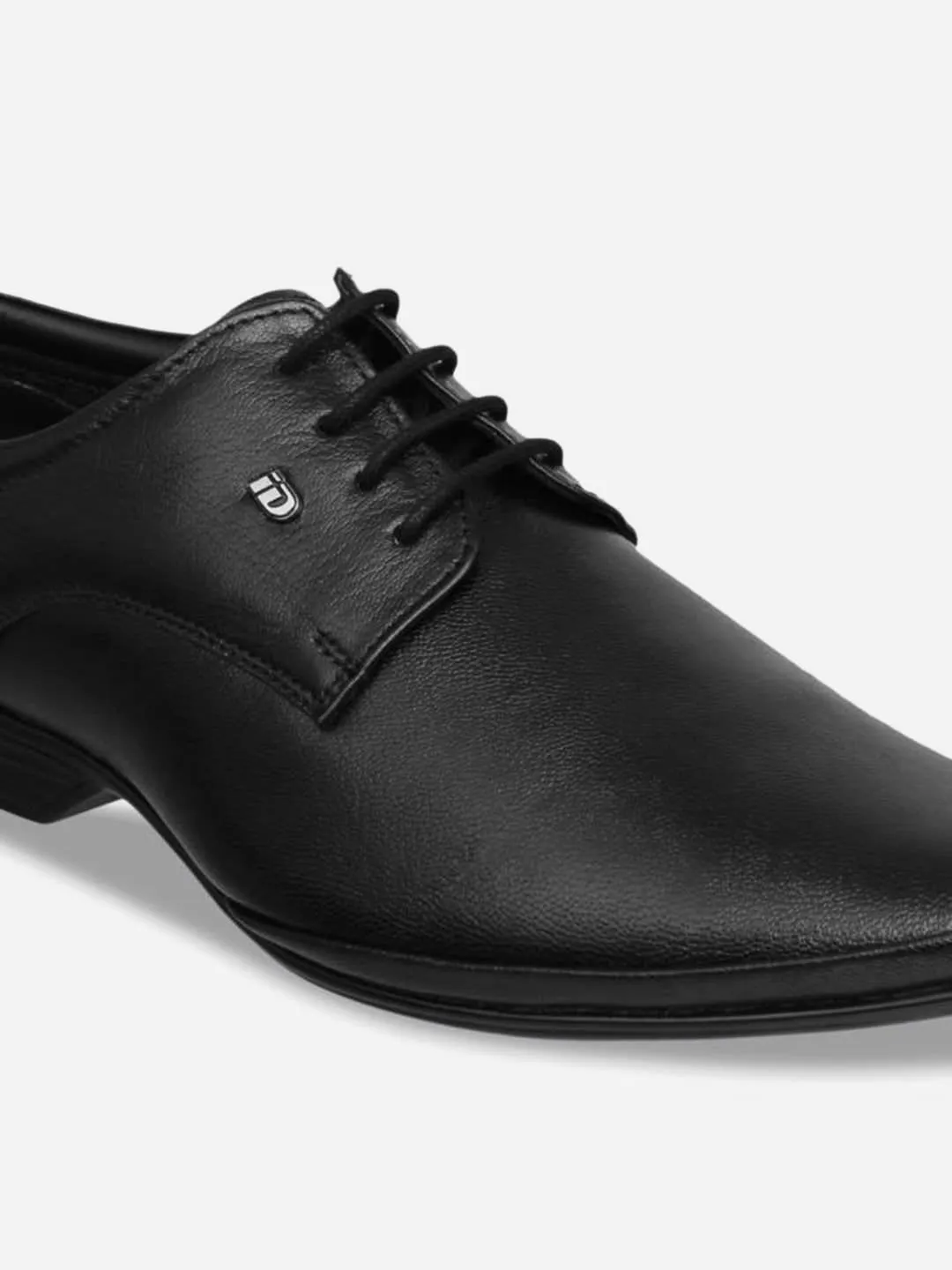 Men's Black Pointed Toe Lace Up Formal (ID2063)